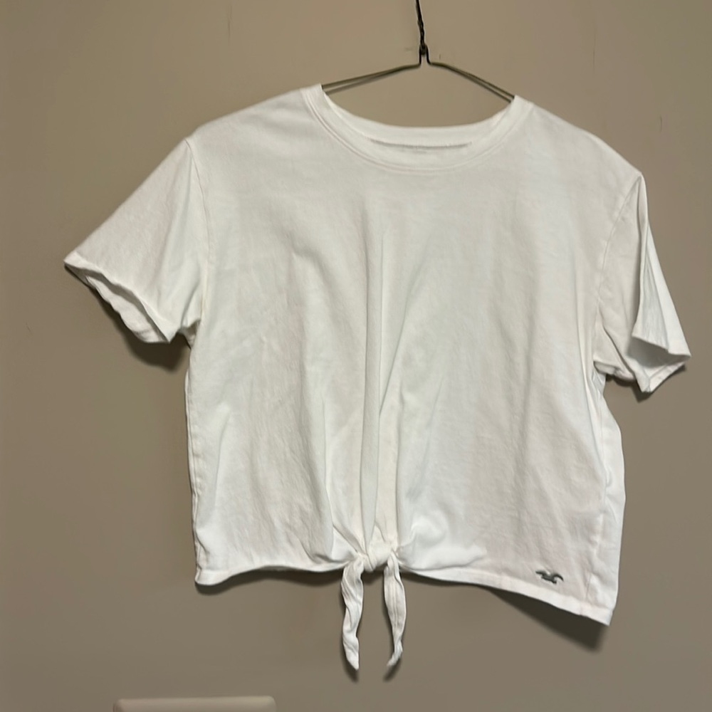White Knotted T-shirt